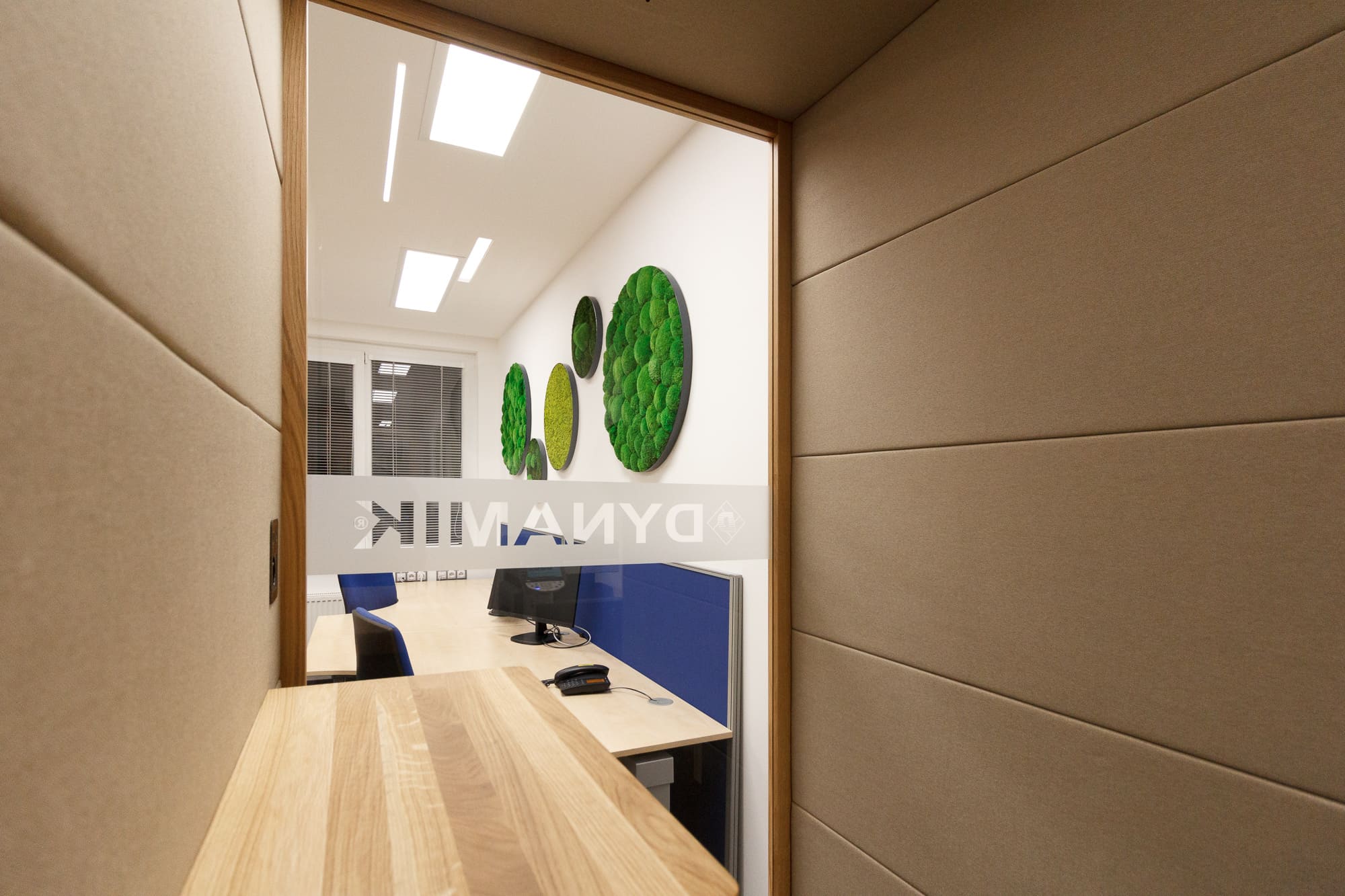 Modern office design with Mosspictures-Dynamik-moosbilder.at